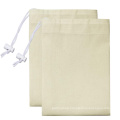 Custom 100% Cotton Laundry Bags Wash Dry Fold Repeat Drawstring Storage Travel Laundry Bag